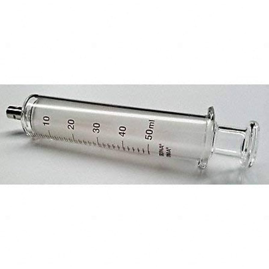 Jeringas de Vidrio 50ml